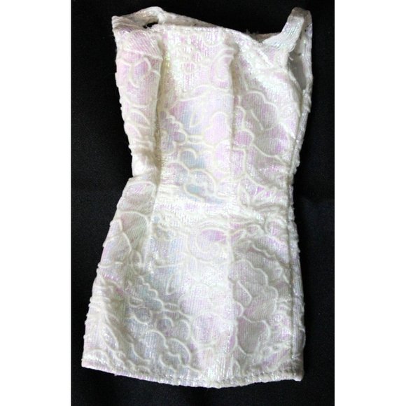 Barbie Wedding Dress Lot Princess Bride Angel Veil  Bridesmaid Groom Ken Tuxedo - Picture 8 of 12